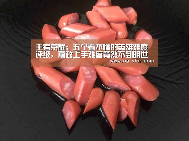 王者荣耀:五个看不懂的英雄难度评级,嬴政上手难度竟然不到明世隐的一半“AG娱乐”(图1) AG百家乐